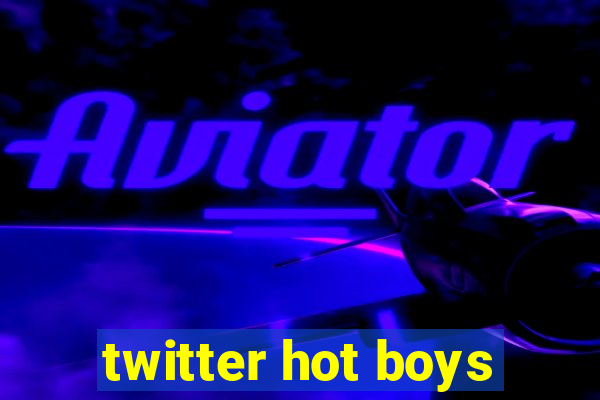 twitter hot boys